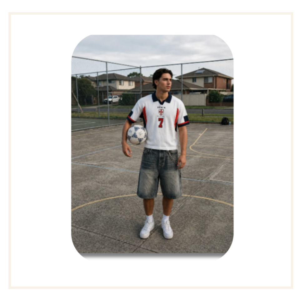 Bénir 98 England Knit Jersey White