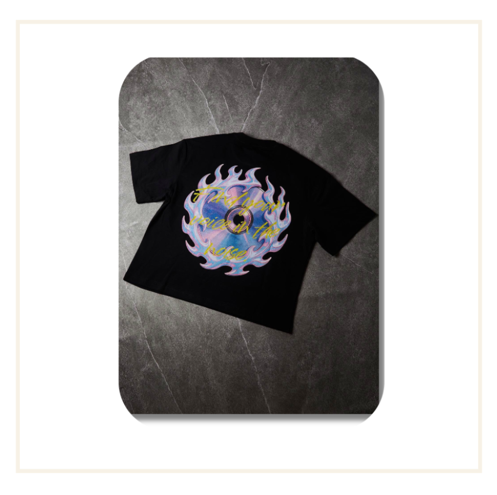Noissey Rainbow Tie-Dye DJ Skater T-Shirt
