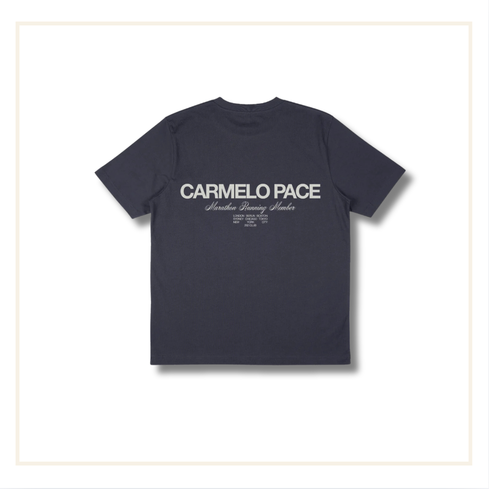 Carmelo Pace Marathon Tour T-Shirt Navy