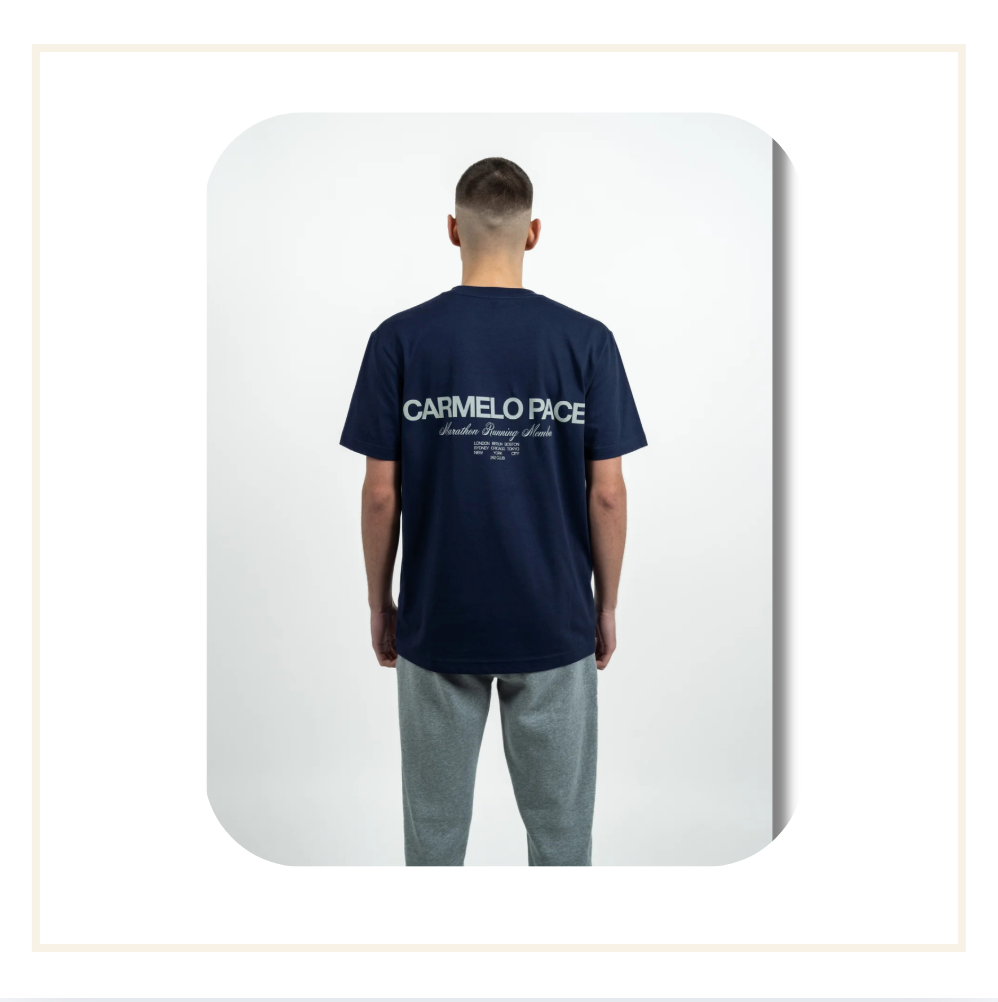 Carmelo Pace Marathon Tour T-Shirt Navy