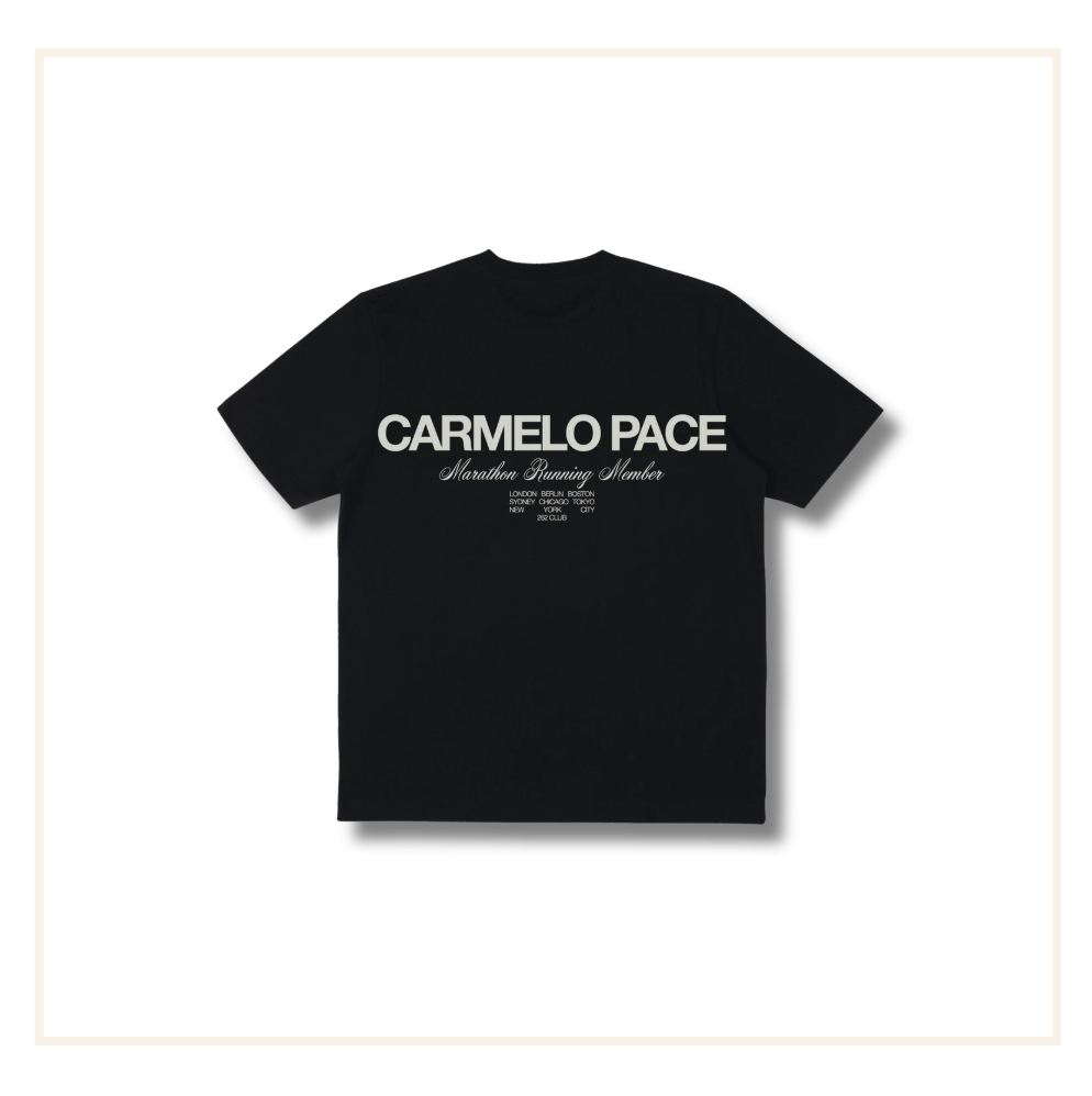 Carmelo Pace Marathon Tour T-Shirt Black