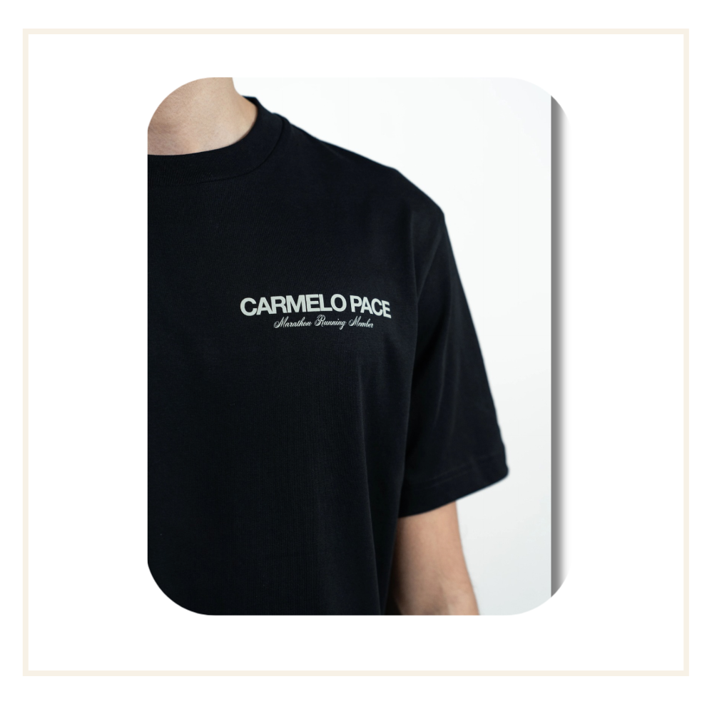 Carmelo Pace Marathon Tour T-Shirt Black