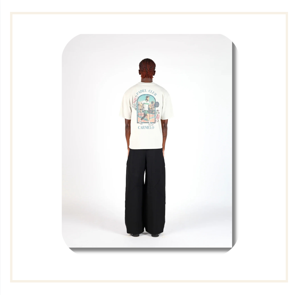 Carmelo Pace Padel Club T-Shirt White