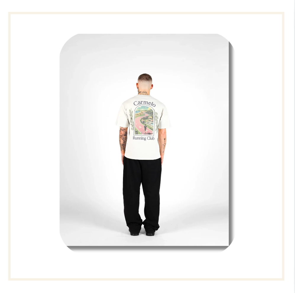Carmelo Pace Running Club T-Shirt White