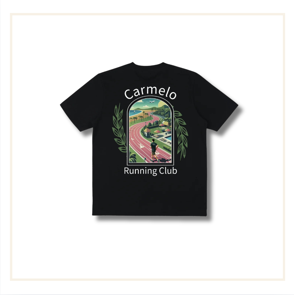 Carmelo Pace Running Club T-Shirt Black
