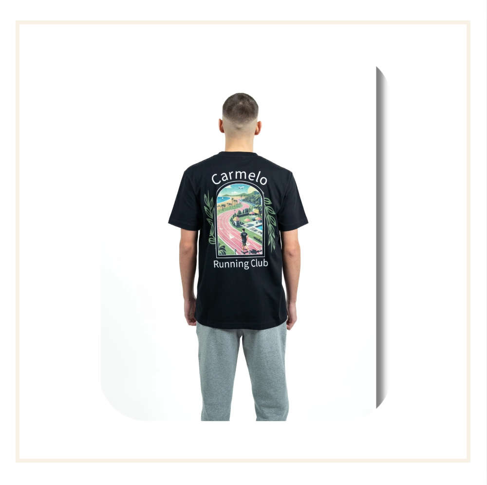 Carmelo Pace Running Club T-Shirt Black