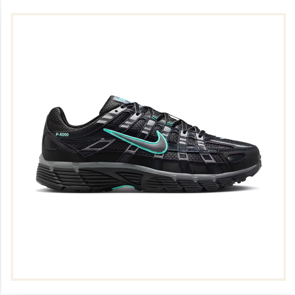 Nike P-6000 Black Hyper Turquoise Cool Grey