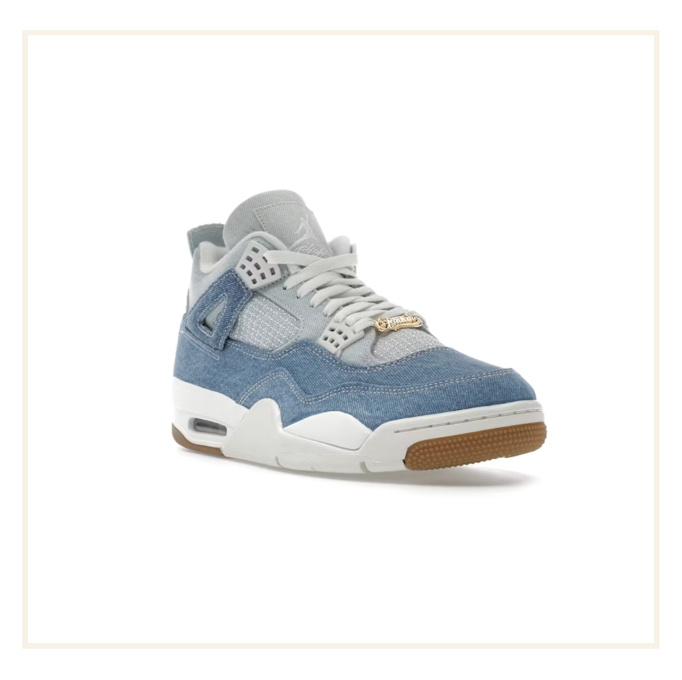 Air Jordan 4 Retro TEX Denim Worn Blue (W)