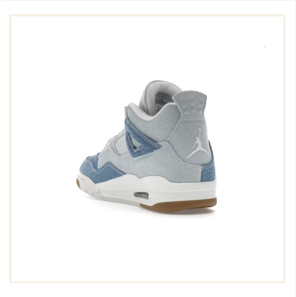 Air Jordan 4 Retro TEX Denim Worn Blue (W)
