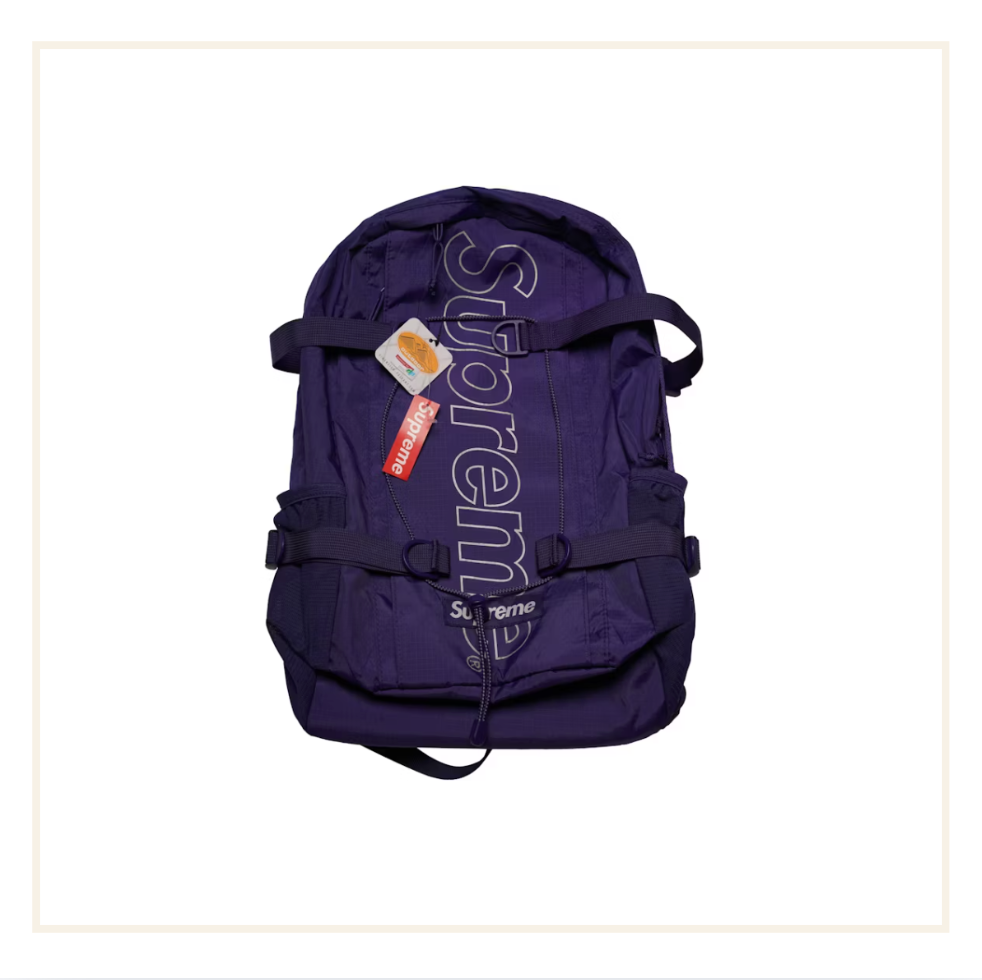 Supreme Backpack Purple (FW18)