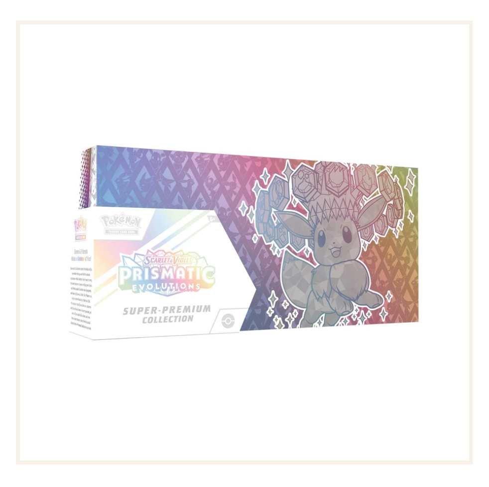 Pokémon Scarlet & Violet Prismatic Evolutions Super Premium Collection