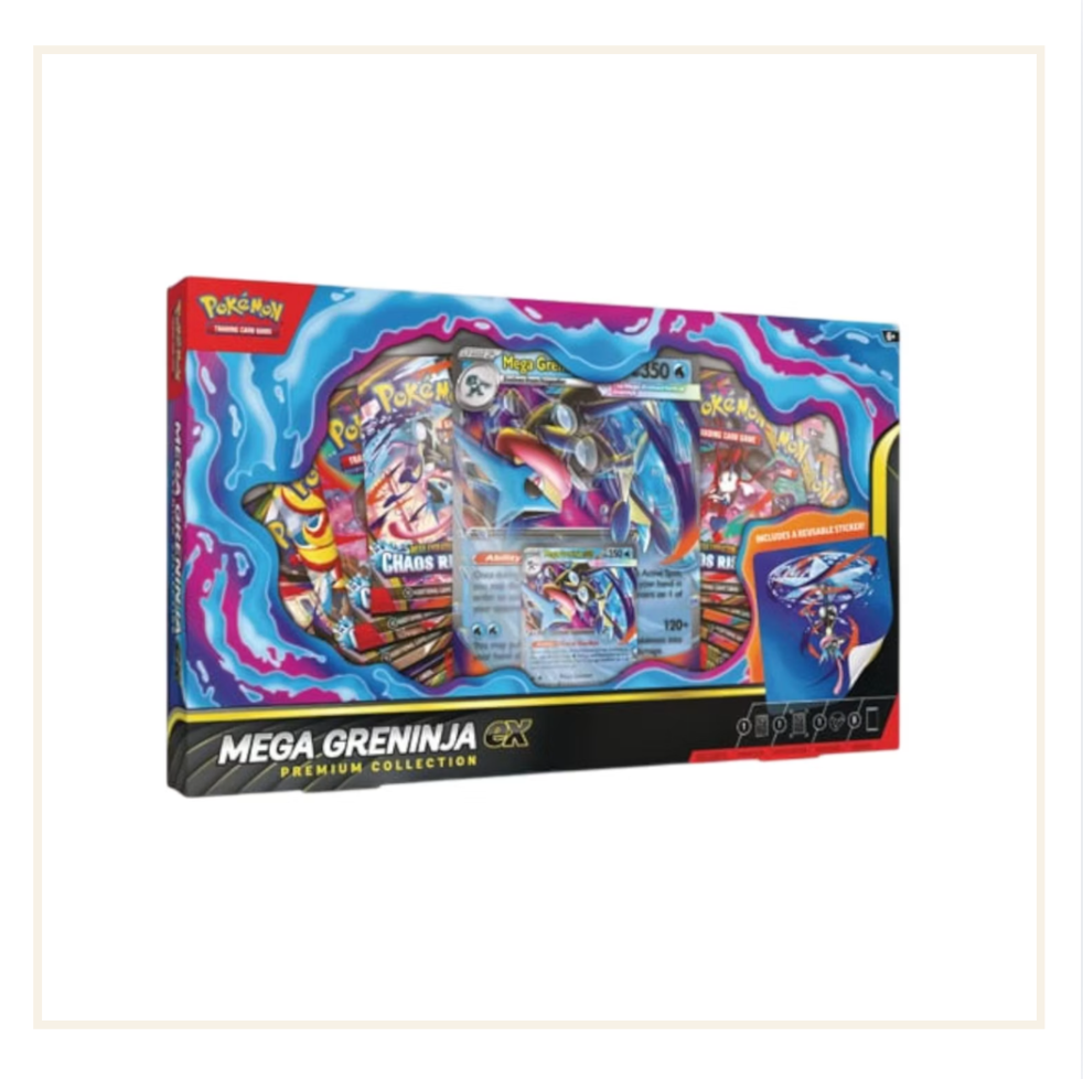 Pokémon Mega Evolution Mega Greninja Ex Premium Collection Box (2026)