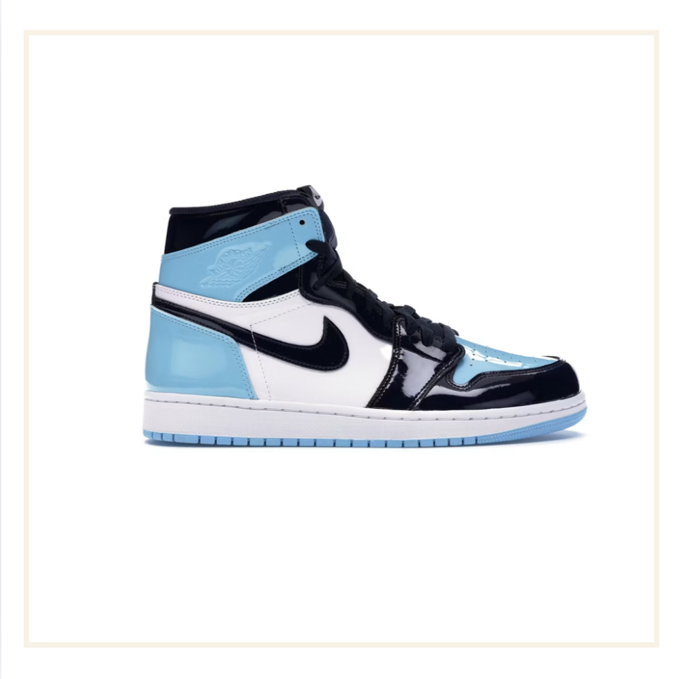 Air Jordan 1 Retro High UNC Patent Blue Chill (W)