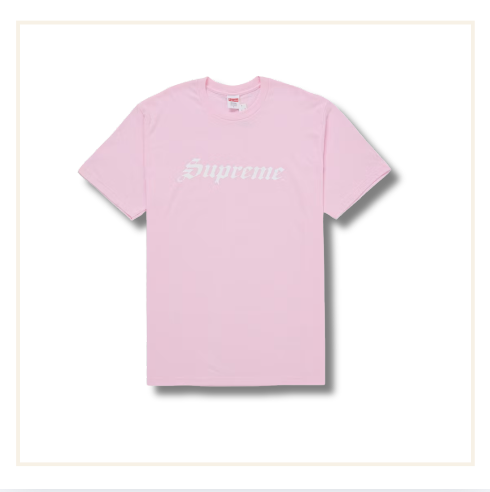 Supreme Speed Tee Light Pink
