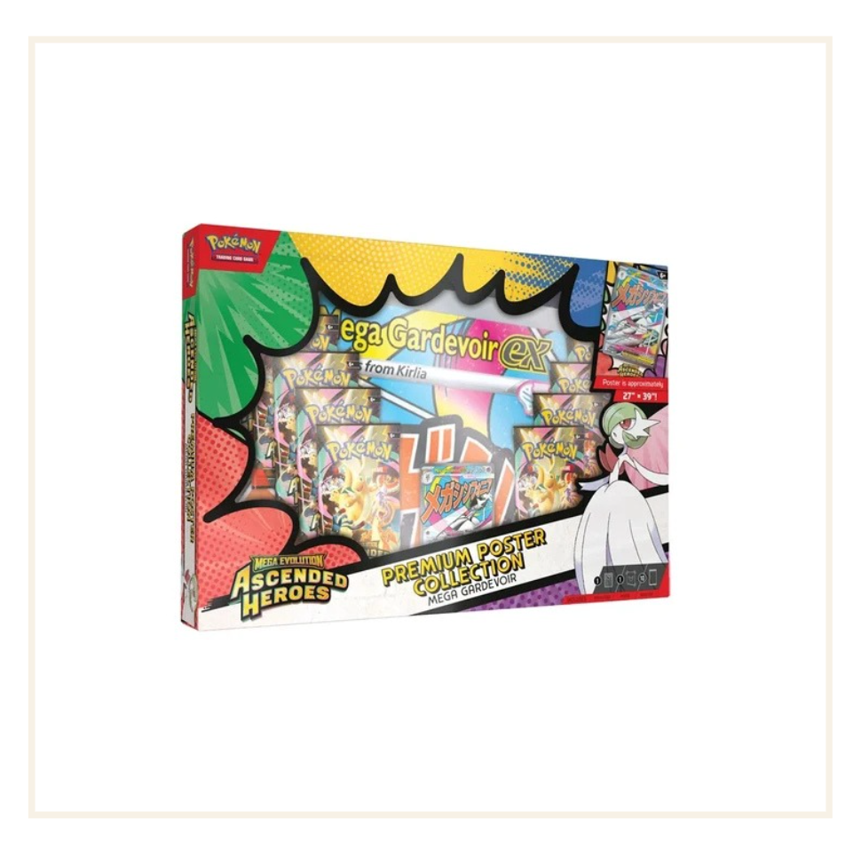 Pokémon Mega Evolution Mega Gardevoir Ex Premium Poster Collection