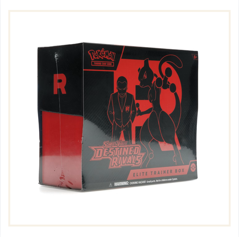 Pokémon Scarlet & Rose Destined Rivals Elite Trainer Box (2025)
