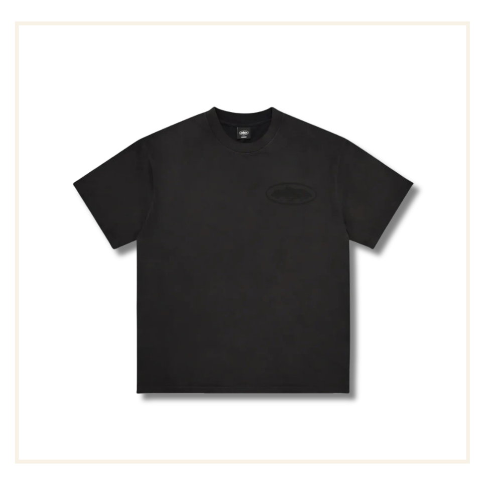 Corteiz Knockout Tee Black