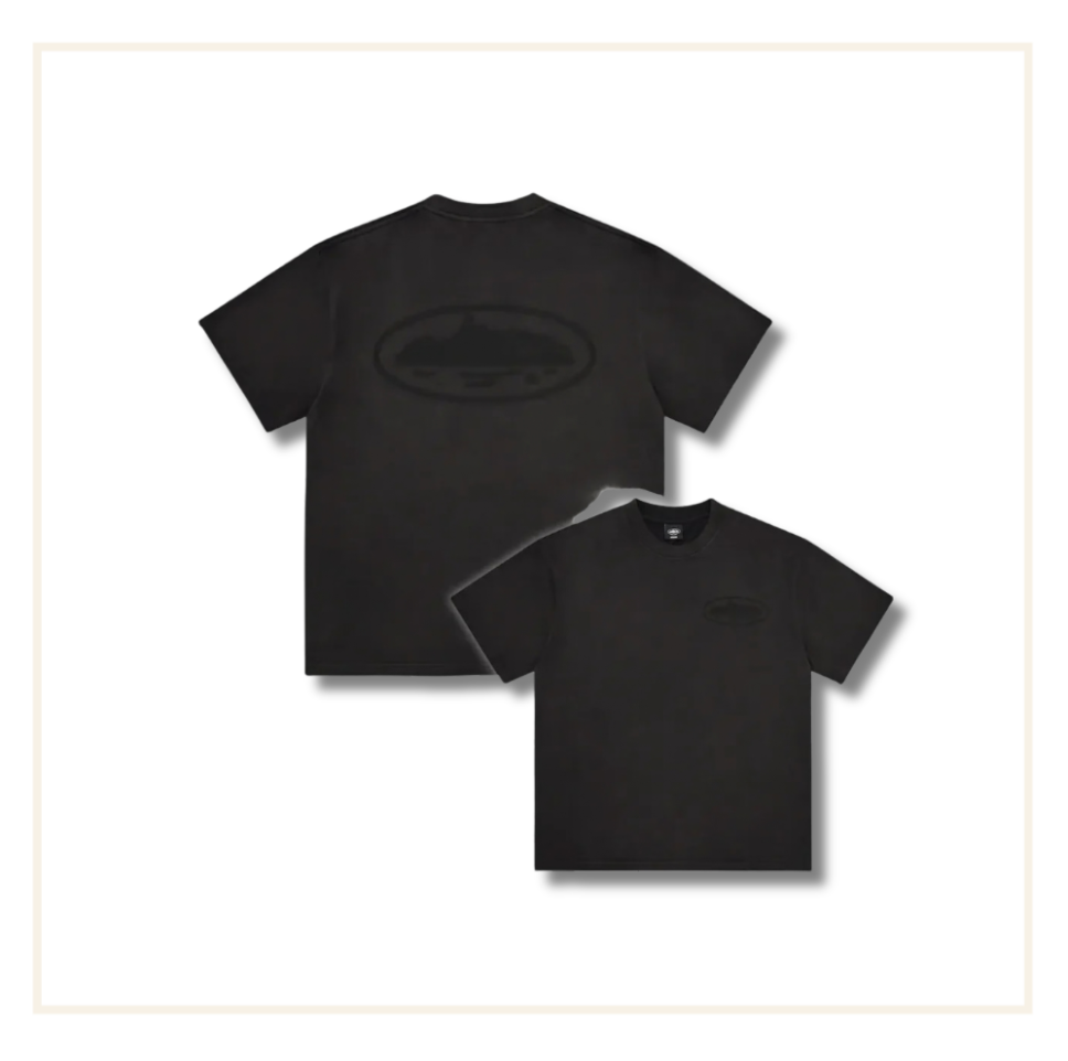 Corteiz Knockout Tee Black