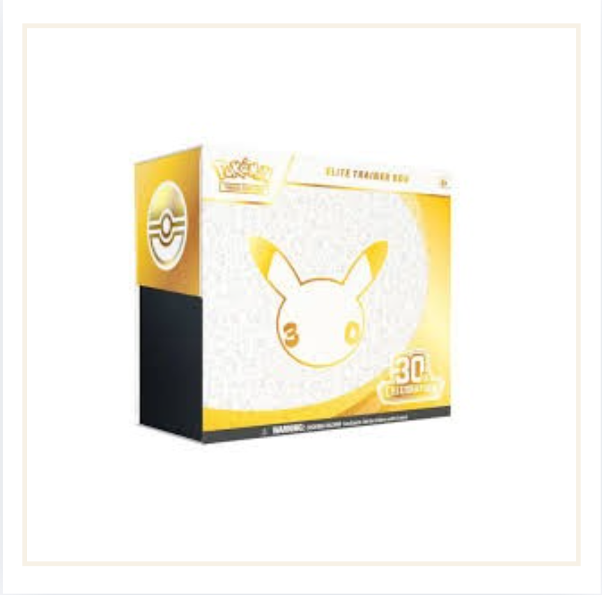 Pokémon Mega Evolution 30th Celebration Elite Trainer Box
