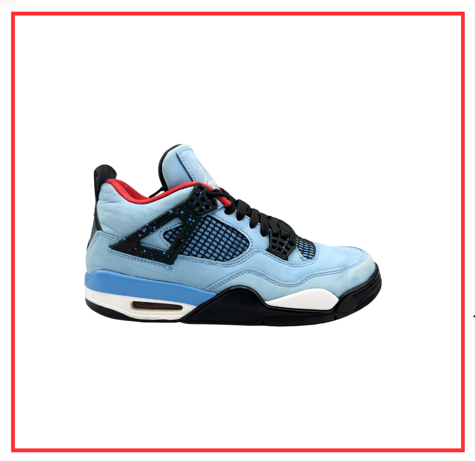 Air Jordan 4 Retro Travis Scott Cactus Jack (Preloved) UK 8.5