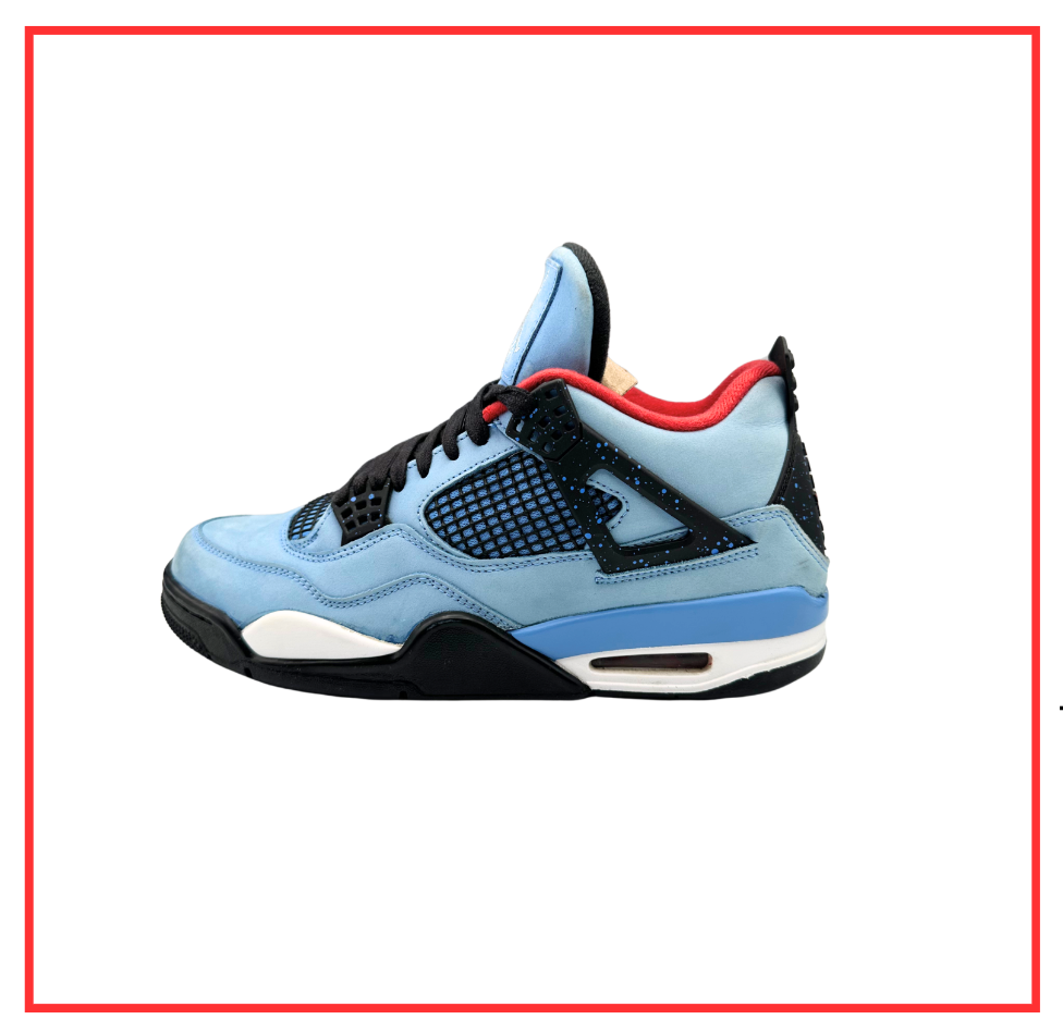 Air Jordan 4 Retro Travis Scott Cactus Jack (Preloved) UK 8.5