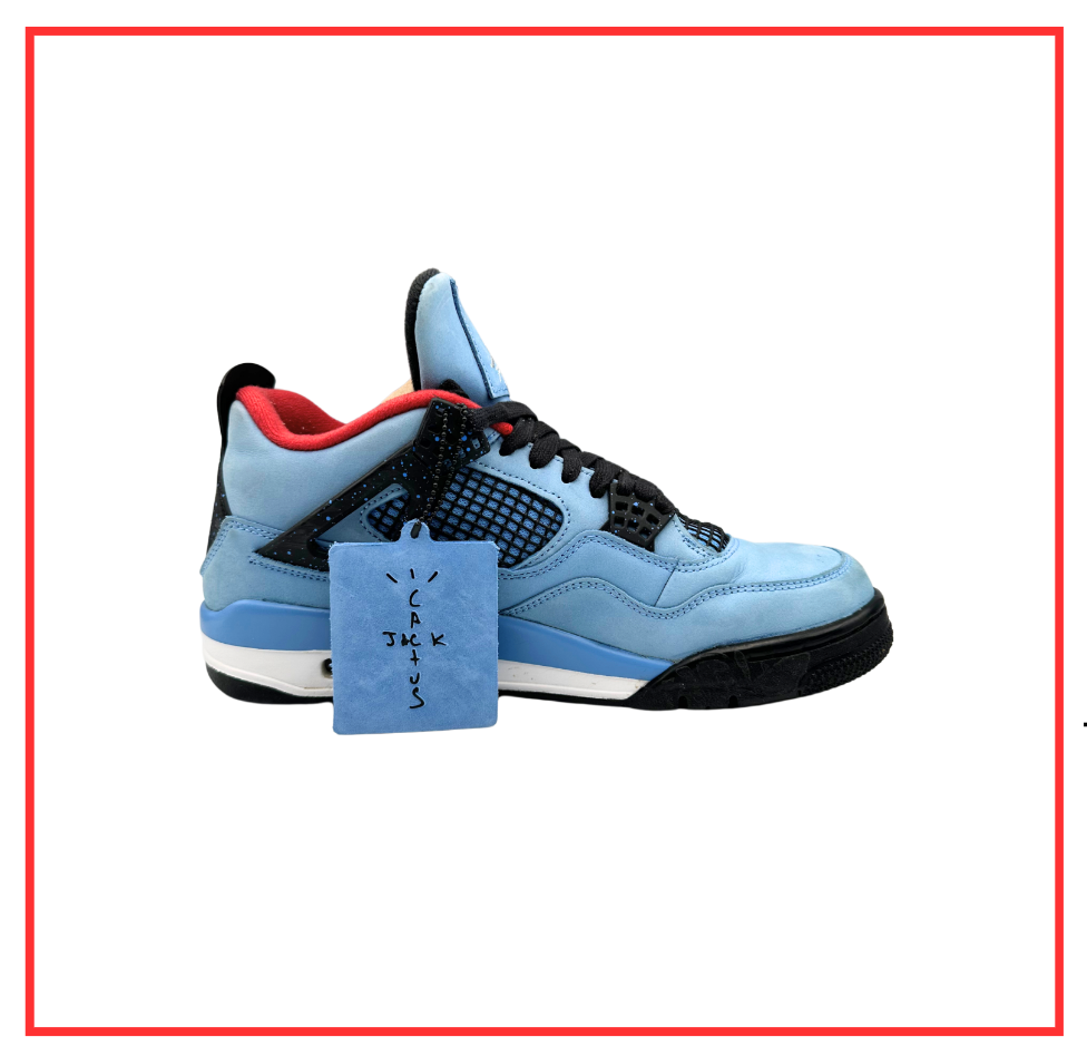 Air Jordan 4 Retro Travis Scott Cactus Jack (Preloved) UK 8.5