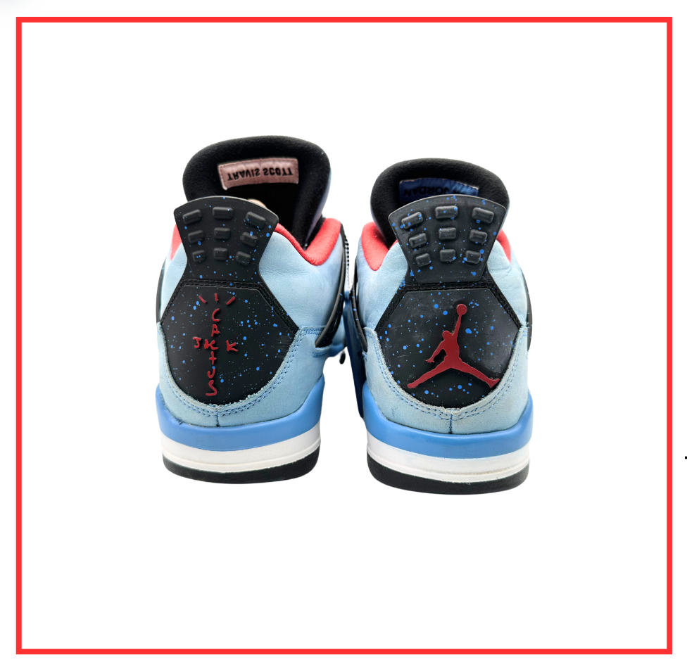 Air Jordan 4 Retro Travis Scott Cactus Jack (Preloved) UK 8.5