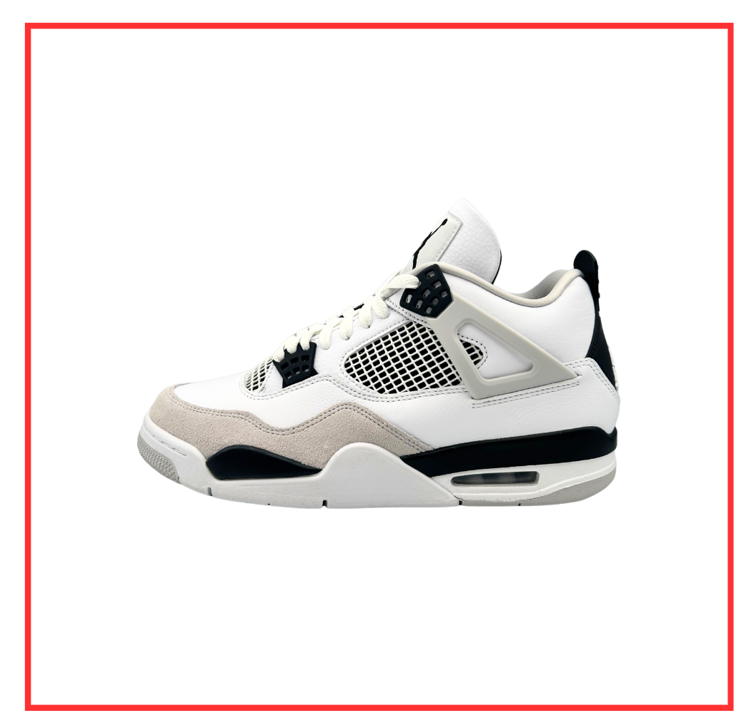 Air Jordan 4 Retro Military Black (Preloved) UK 9.5