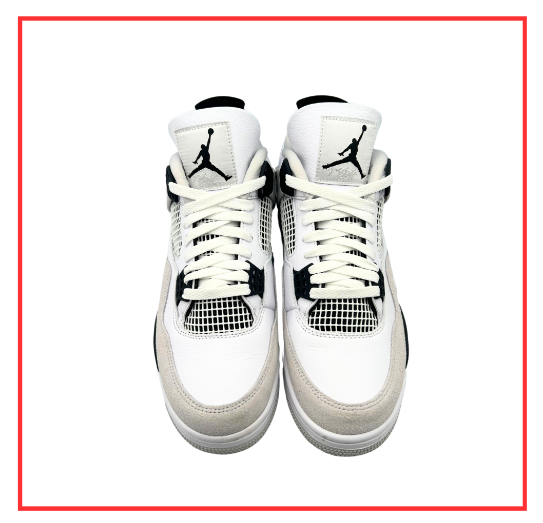Air Jordan 4 Retro Military Black (Preloved) UK 9.5