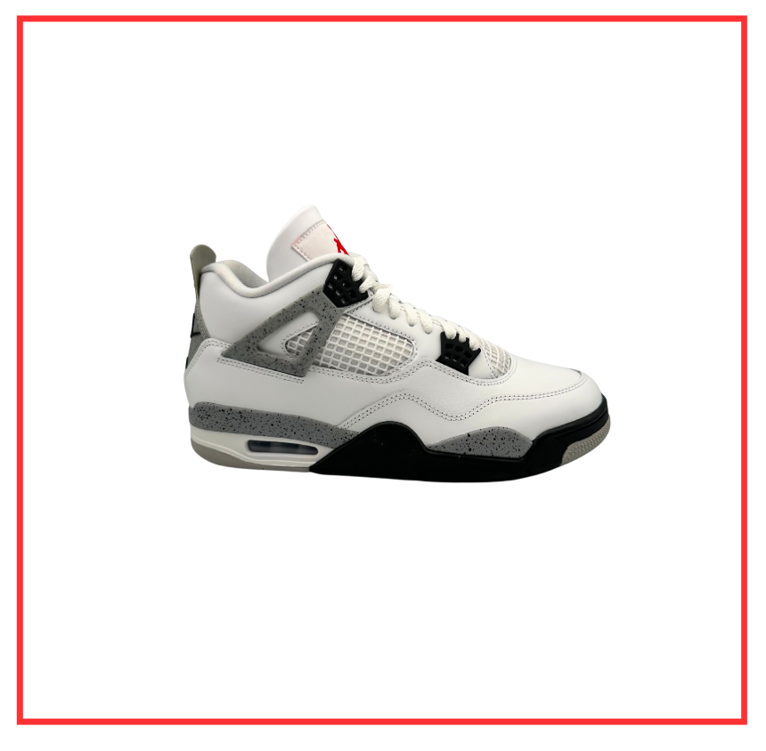 Air Jordan 4 Retro White Cement (2025) (Preloved) UK 9