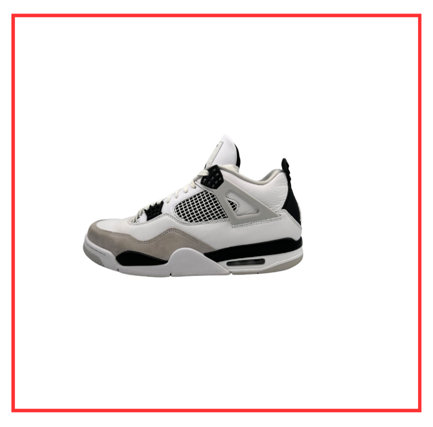 Air Jordan 4 Retro Military Black (Preloved) UK 10