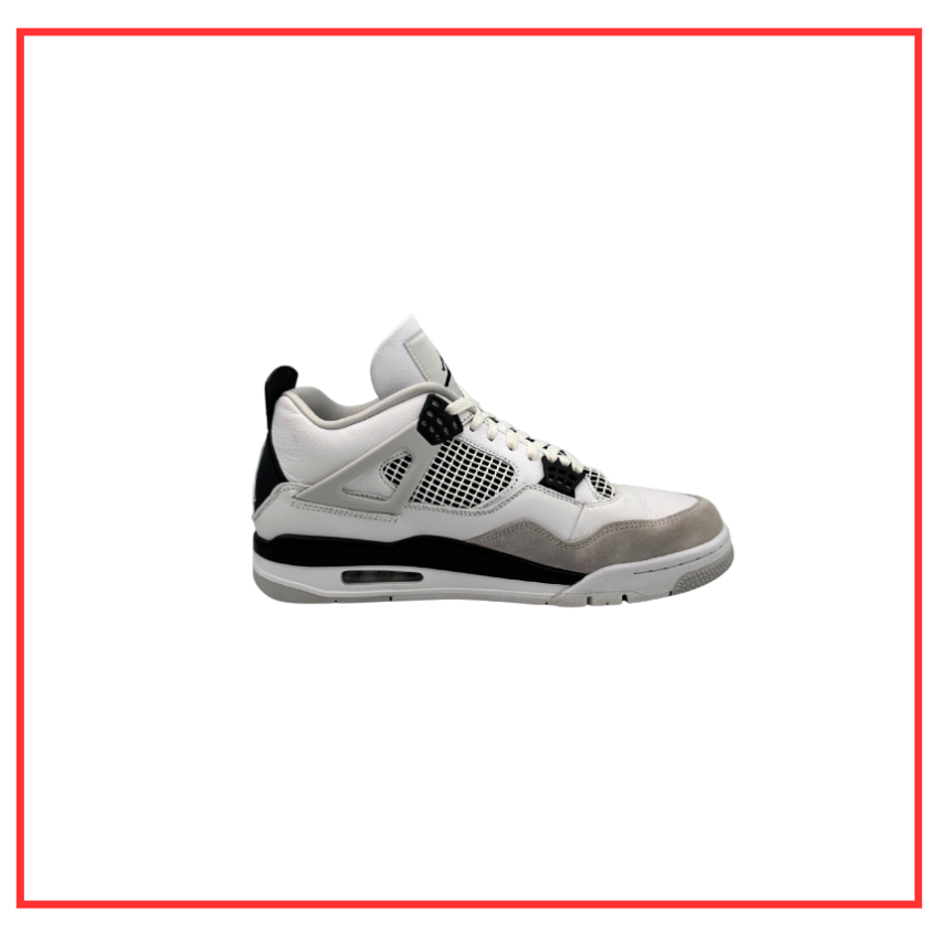 Air Jordan 4 Retro Military Black (Preloved) UK 10