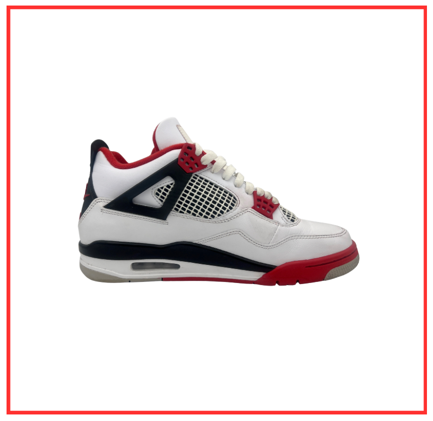 Air Jordan 4 Retro Fire Red (Preloved) UK 7.5