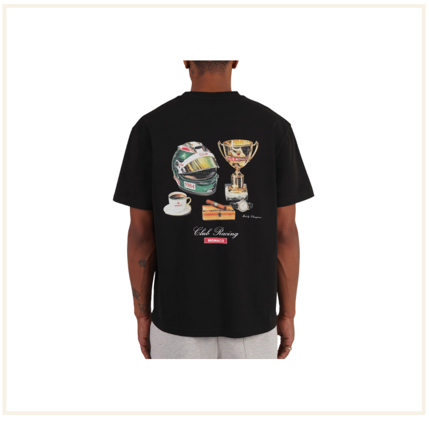 Club 1984 Club Racing Black T-shirt