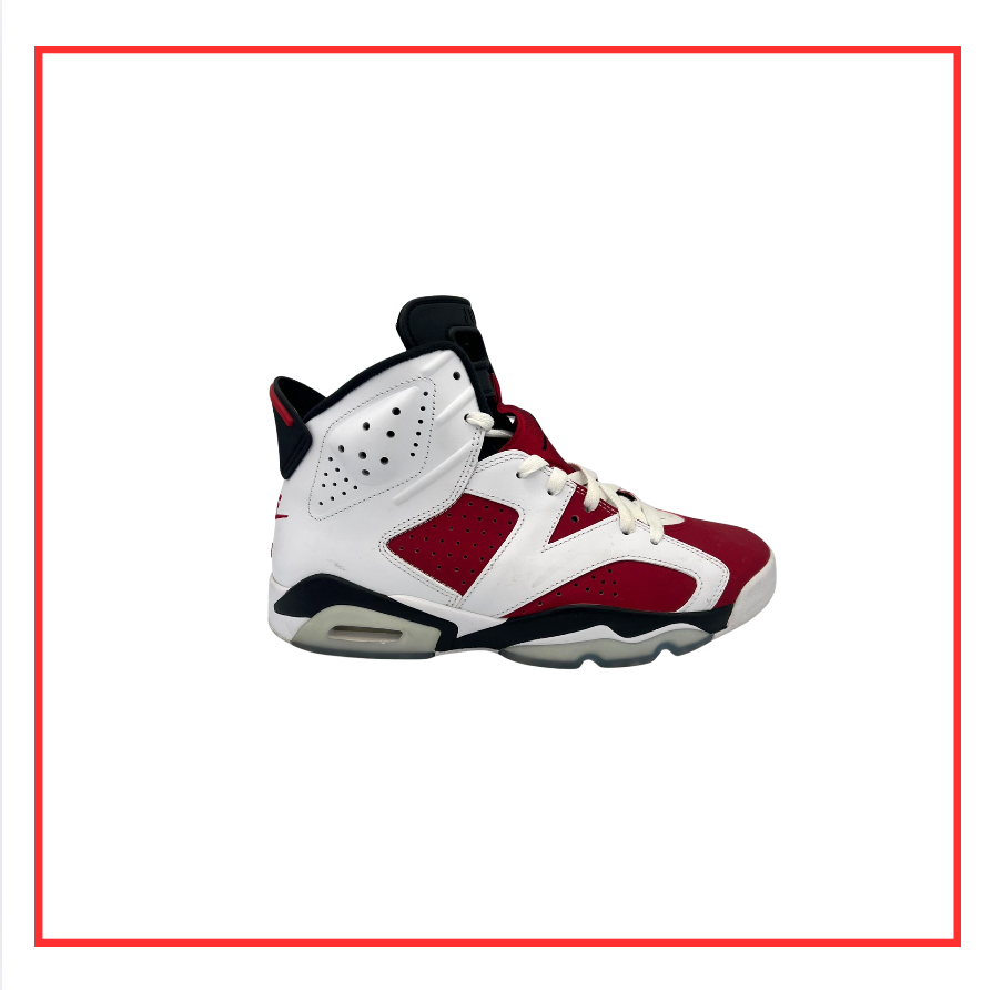 Air Jordan 6 Retro Carmine (2021) (Preloved) UK 7.5