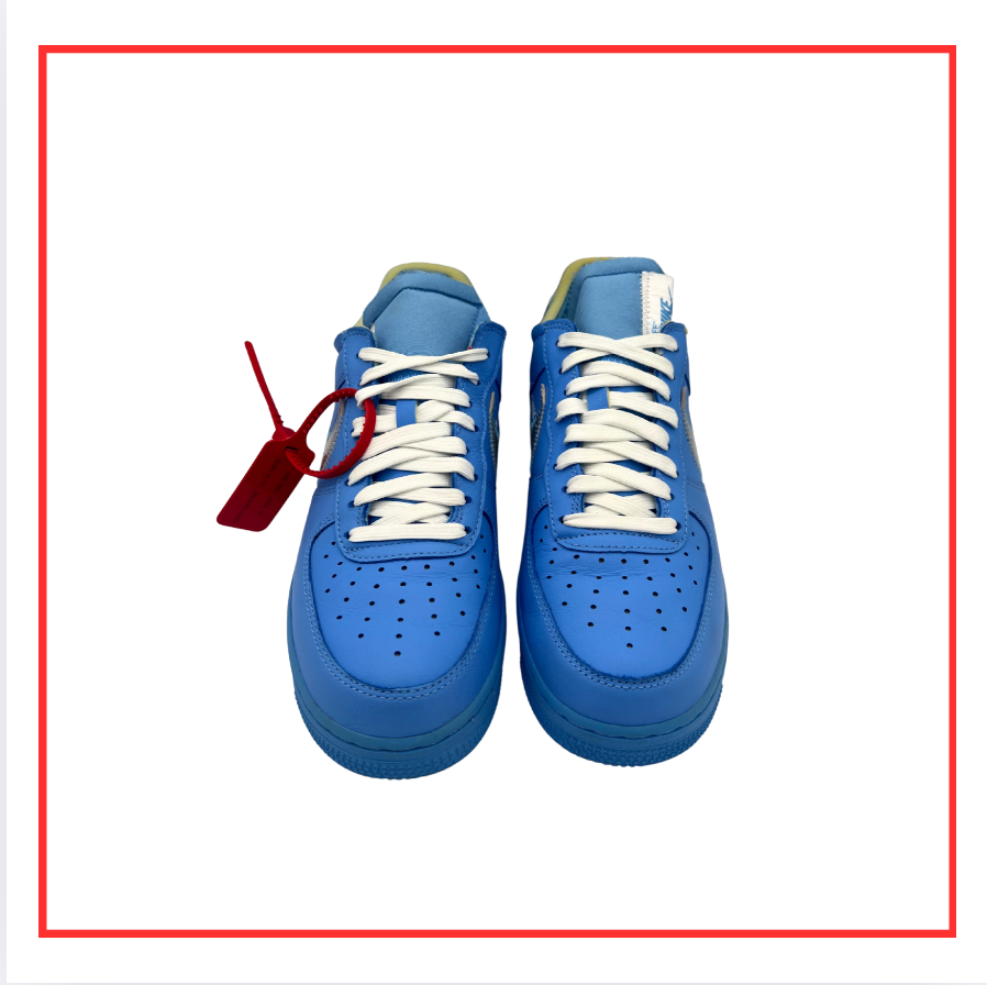 Nike Air Force 1 Low Off-White MCA University Blue (Preloved) UK 7