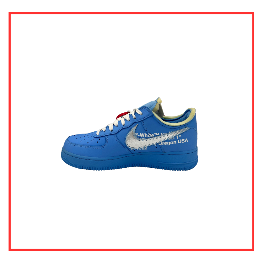 Nike Air Force 1 Low Off-White MCA University Blue (Preloved) UK 7