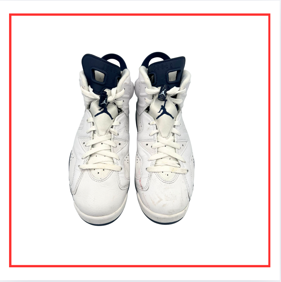 Air Jordan 6 Retro Midnight Navy (Preloved) UK 7.5