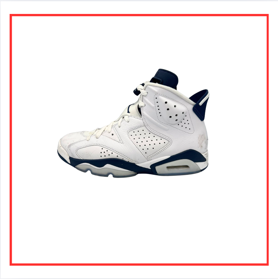 Air Jordan 6 Retro Midnight Navy (Preloved) UK 7.5