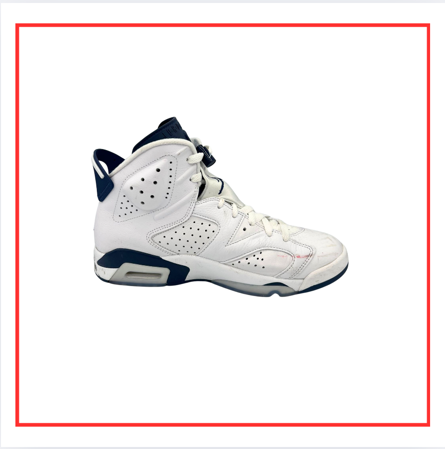 Air Jordan 6 Retro Midnight Navy (Preloved) UK 7.5
