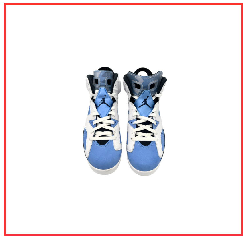 Air Jordan 6 Retro UNC White (Preloved) UK 7.5