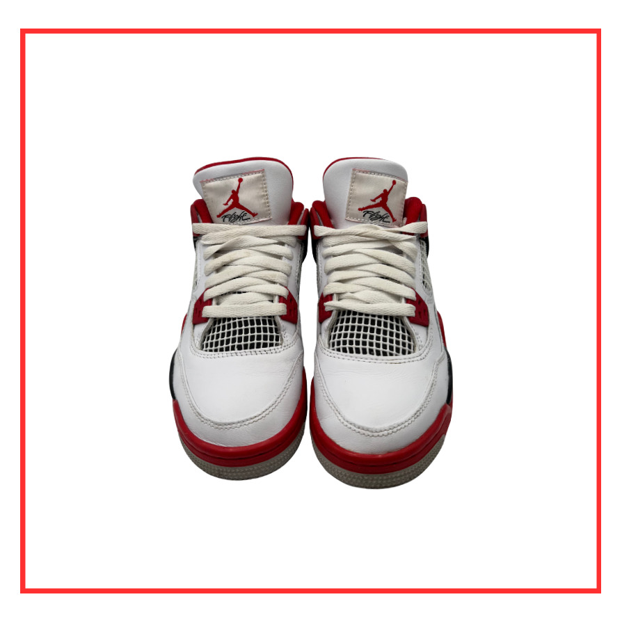 Air Jordan 4 Retro Fire Red (GS) (Preloved) UK 4