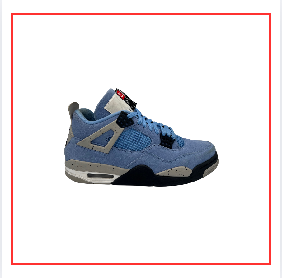 Air Jordan 4 Retro University Blue (2021) (Preloved) UK 7.5
