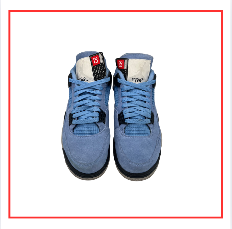 Air Jordan 4 Retro University Blue (2021) (Preloved) UK 7.5
