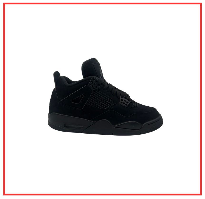 Air Jordan 4 Retro Black Cat (2020) (Preloved) UK 6 | EU 40