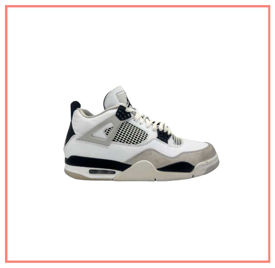 Air Jordan 4 Retro Military Black (Preloved) UK 10