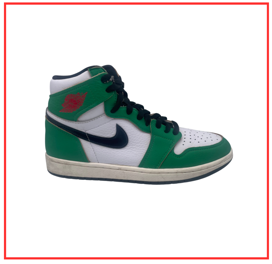 Air Jordan 1 High Lucky Green (W) (Preloved) UK 6