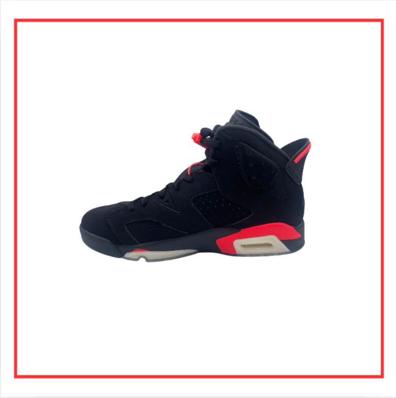 Air Jordan 6 Retro Black Infrared (2019) (Preloved) UK 9