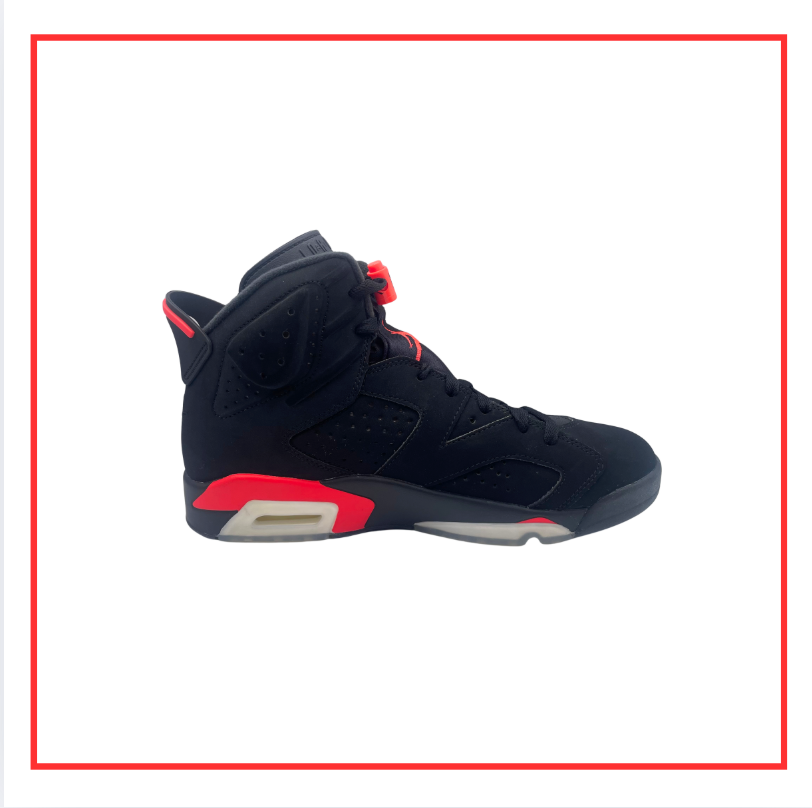Air Jordan 6 Retro Black Infrared (2019) (Preloved) UK 9
