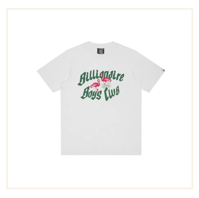 Billionaire Boys Club Flamingo T-shirt - White